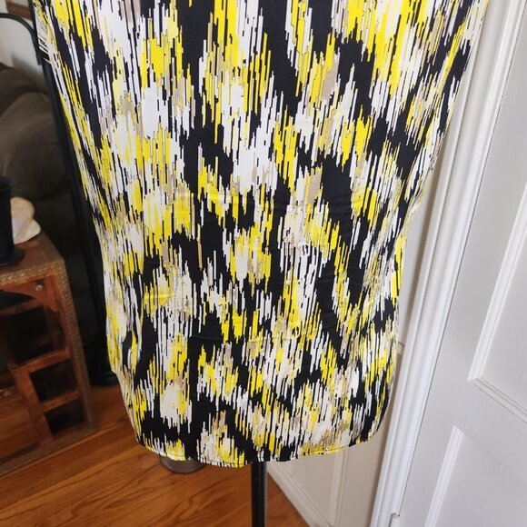 Buchanan and Kang Striking Blouse with Self Tie at Neck Sz 6 - Picture 9 of 11